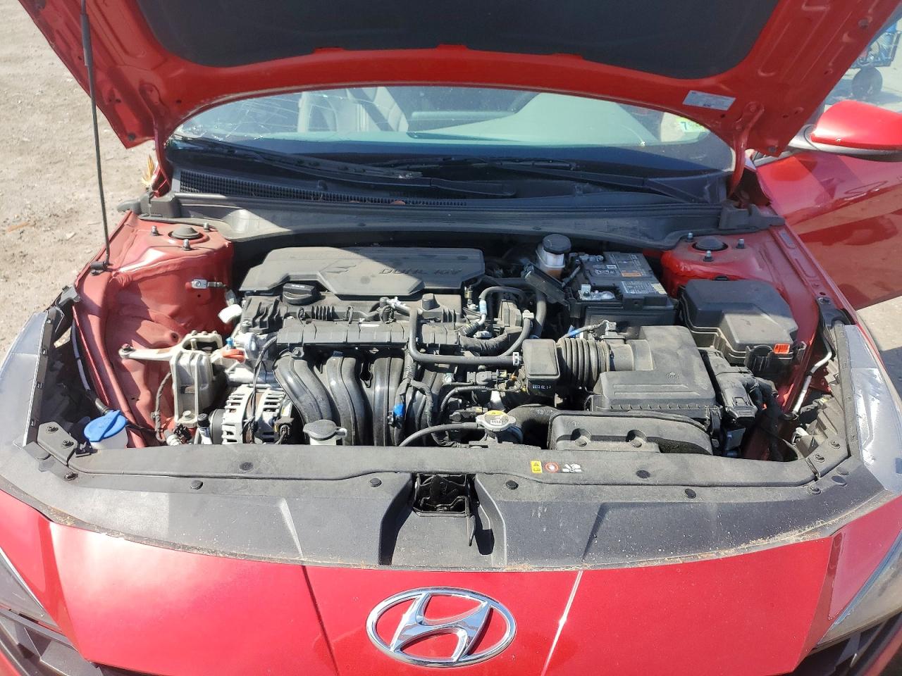 2023 Hyundai Elantra Sel Red vin: 5NPLM4AG2PH119136