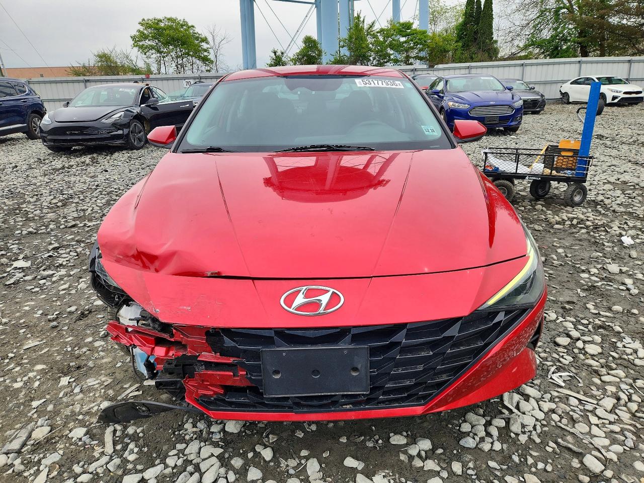 2023 Hyundai Elantra Sel Red vin: 5NPLM4AG4PH104525