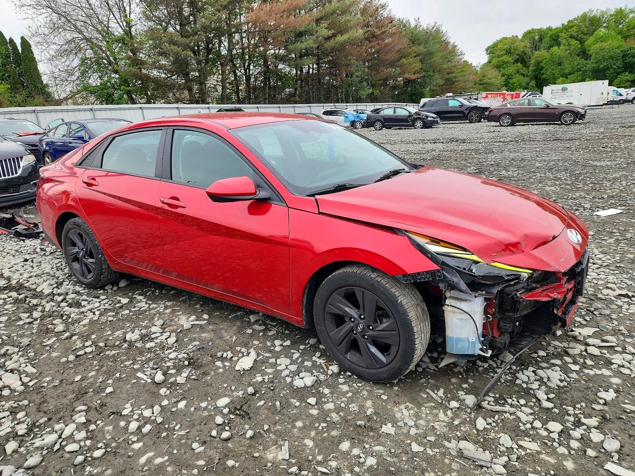 2023 Hyundai Elantra Sel Red vin: 5NPLM4AG4PH104525