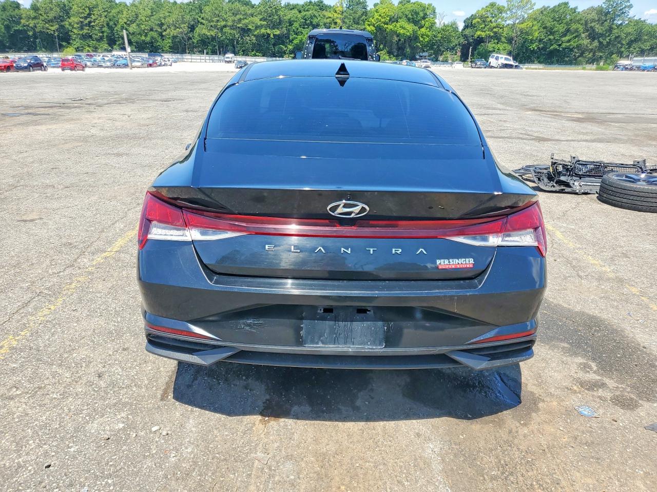 2021 Hyundai Elantra Sel Черный vin: 5NPLM4AG5MH007975