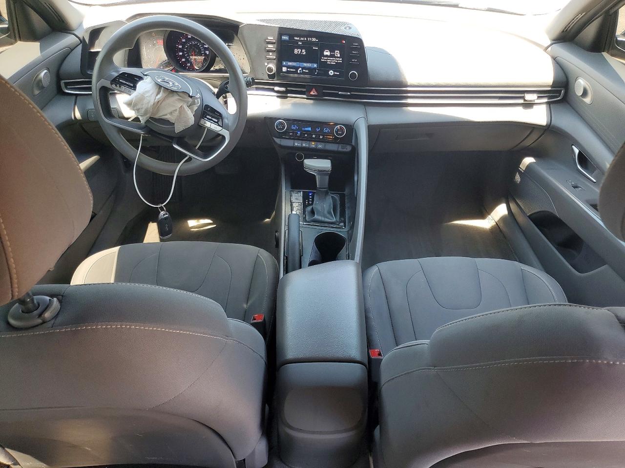 2021 Hyundai Elantra Sel Черный vin: 5NPLM4AG5MH007975