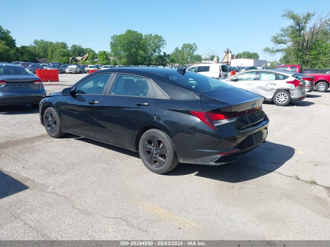 2021 Hyundai Elantra Sel Black vin: 5NPLM4AG5MH051801