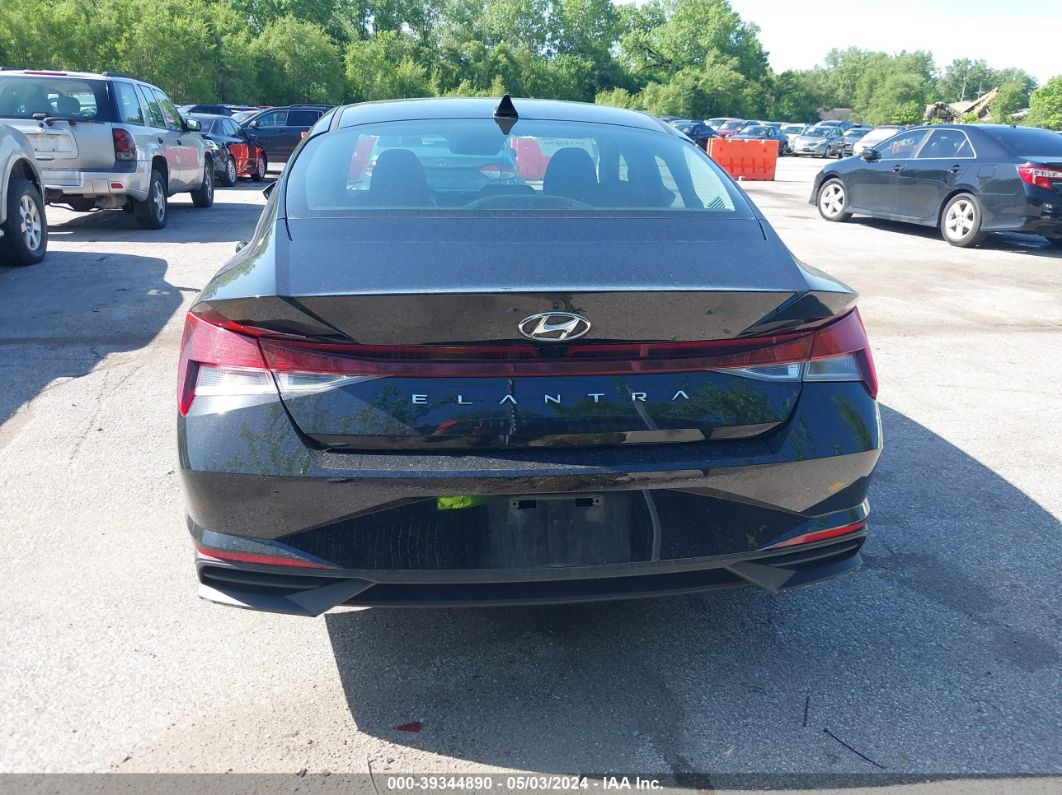 2021 Hyundai Elantra Sel Black vin: 5NPLM4AG5MH051801