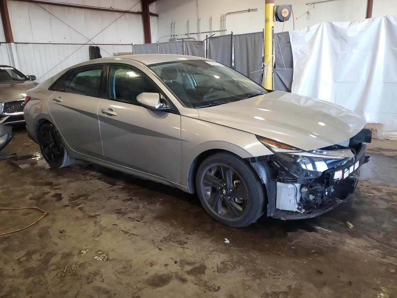 2021 Hyundai Elantra Sel Серебряный vin: 5NPLM4AG6MH011470