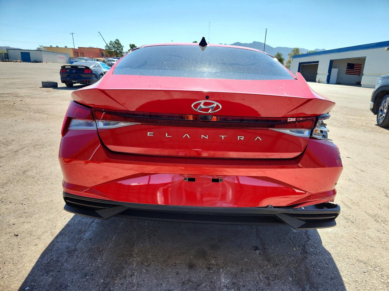 2021 Hyundai Elantra Sel Red vin: 5NPLM4AG7MH000283
