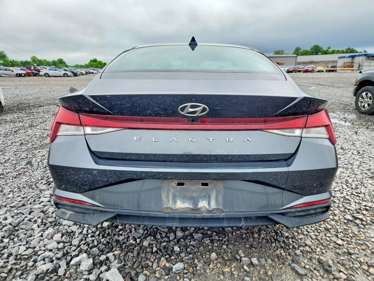 2021 Hyundai Elantra Sel Серый vin: 5NPLM4AG7MH021585