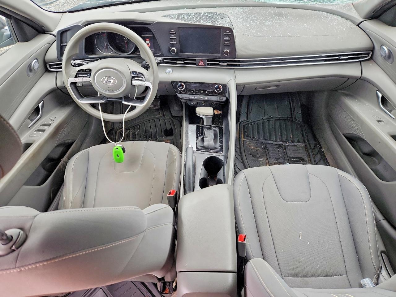 2021 Hyundai Elantra Sel Серый vin: 5NPLM4AG7MH021585