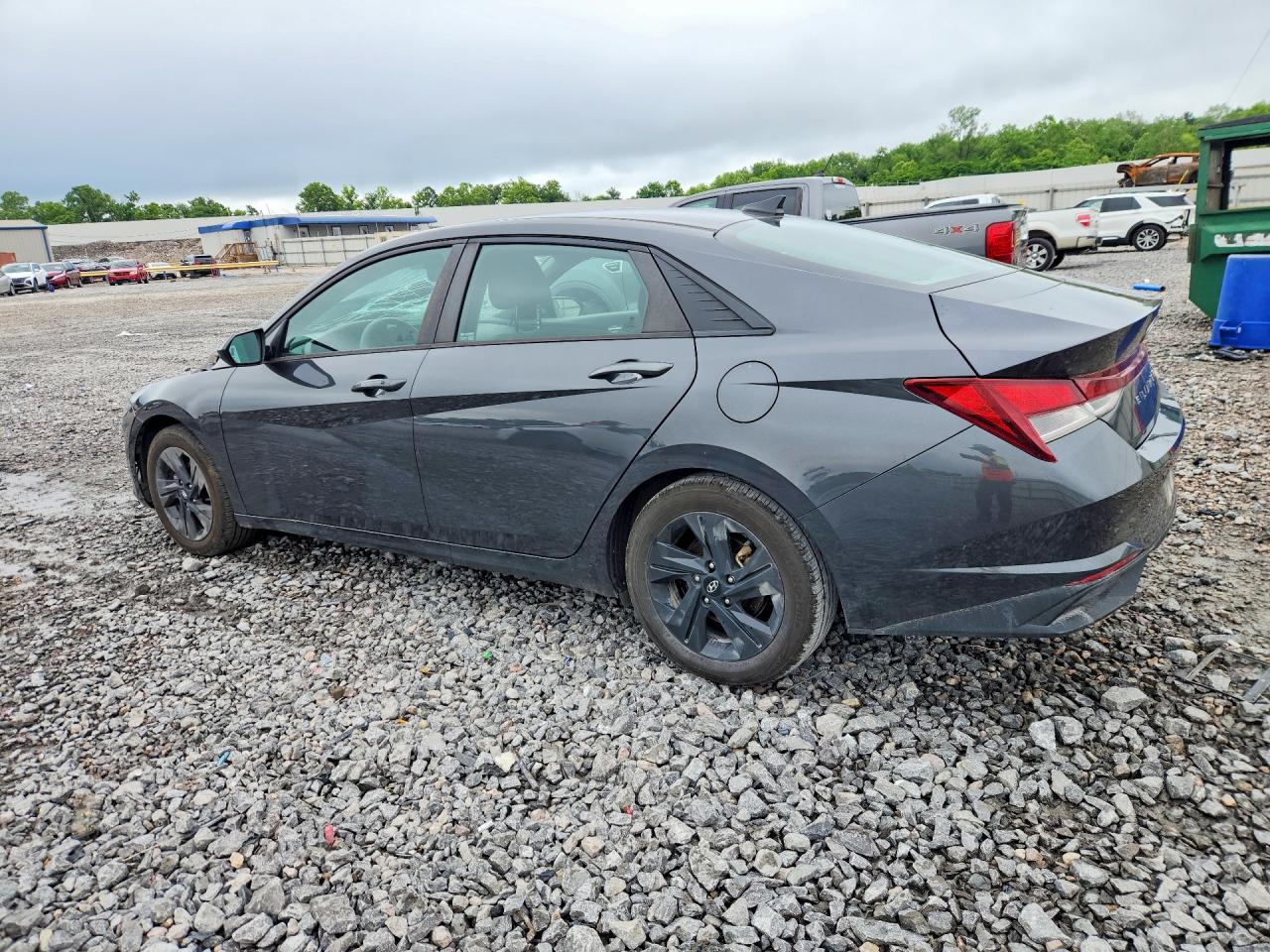 2021 Hyundai Elantra Sel Серый vin: 5NPLM4AG7MH021585