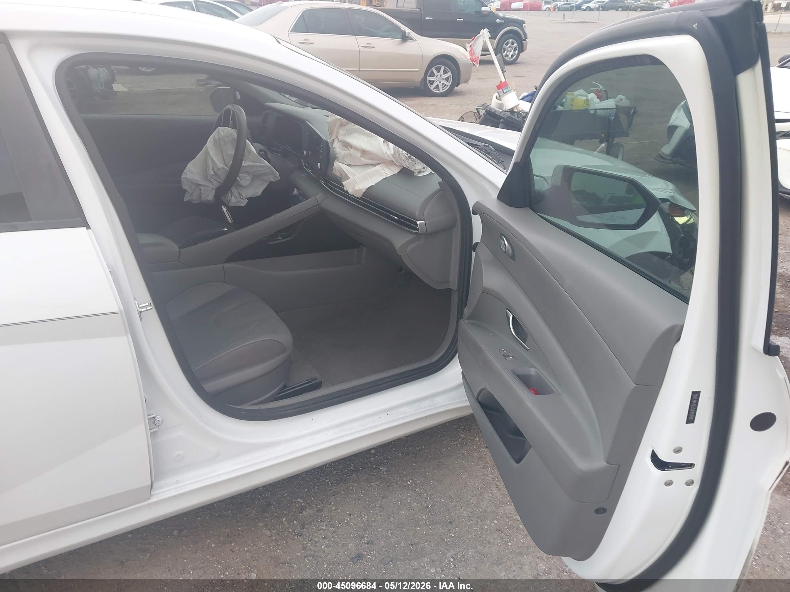 2021 Hyundai Elantra Sel White vin: 5NPLM4AG7MH021960