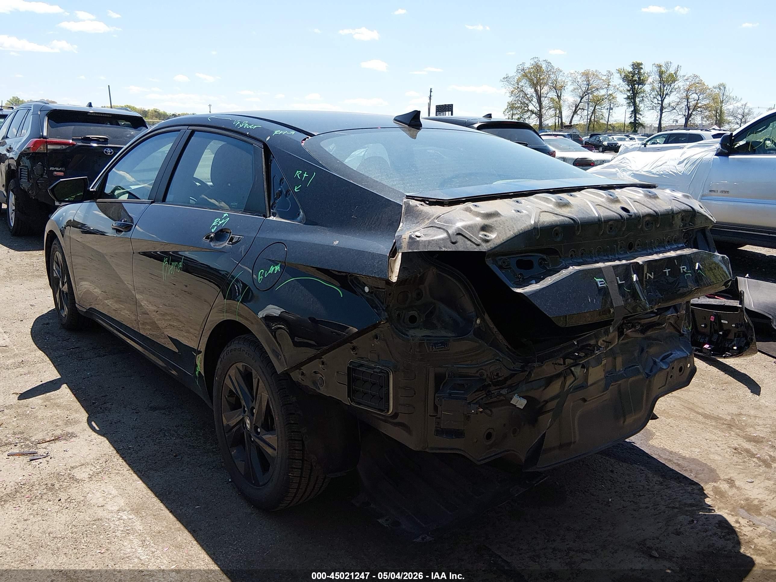 2023 Hyundai Elantra Sel Gray vin: 5NPLM4AG7PH088224