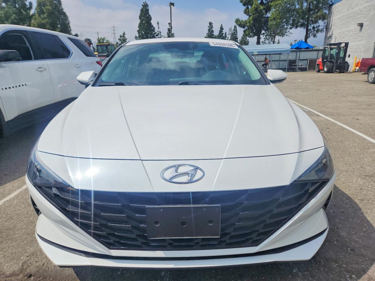 2023 Hyundai Elantra Sel White vin: 5NPLM4AG7PH088837