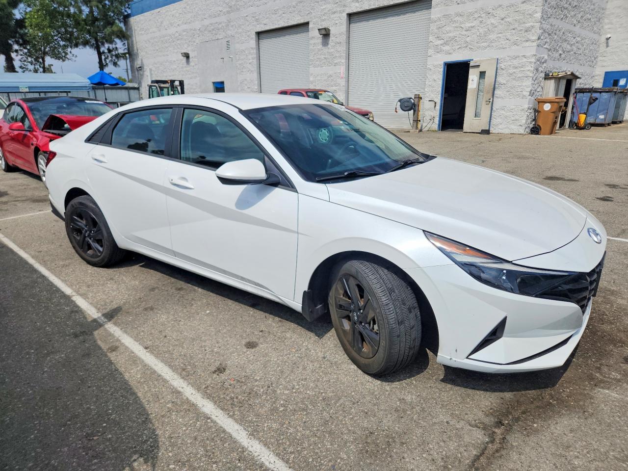 2023 Hyundai Elantra Sel White vin: 5NPLM4AG7PH088837