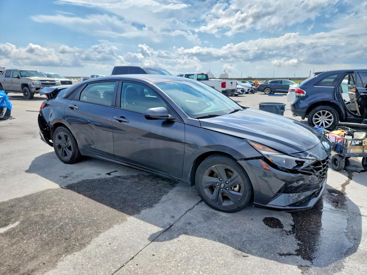 2022 Hyundai Elantra Sel Black vin: 5NPLM4AG8NH064933