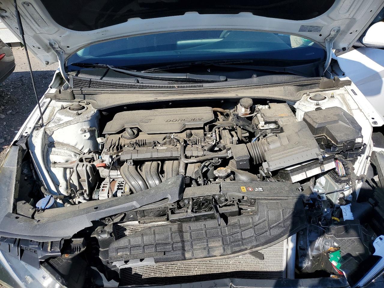 2022 Hyundai Elantra Sel White vin: 5NPLM4AG9NH058350