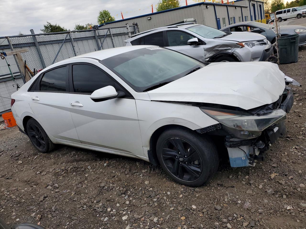 2022 Hyundai Elantra Sel White vin: 5NPLM4AG9NH058350