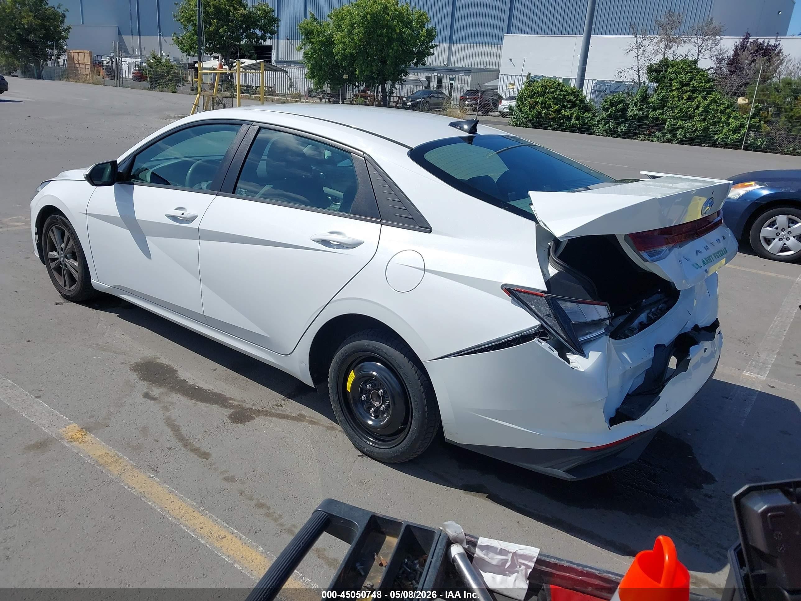 2022 Hyundai Elantra Sel White vin: 5NPLM4AG9NH065671