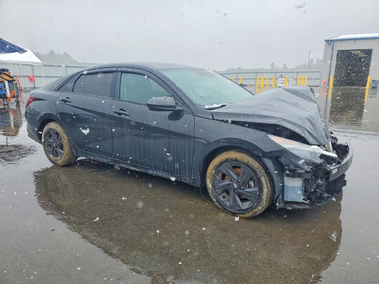 2021 Hyundai Elantra Sel Black vin: 5NPLM4AGXMH001606
