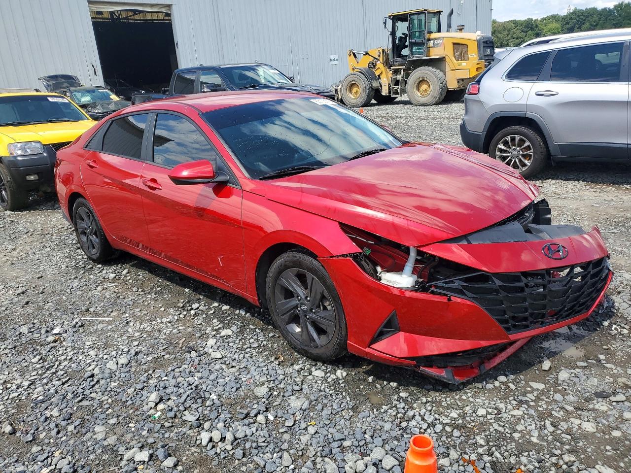 2021 Hyundai Elantra Sel Red vin: 5NPLM4AGXMH001993