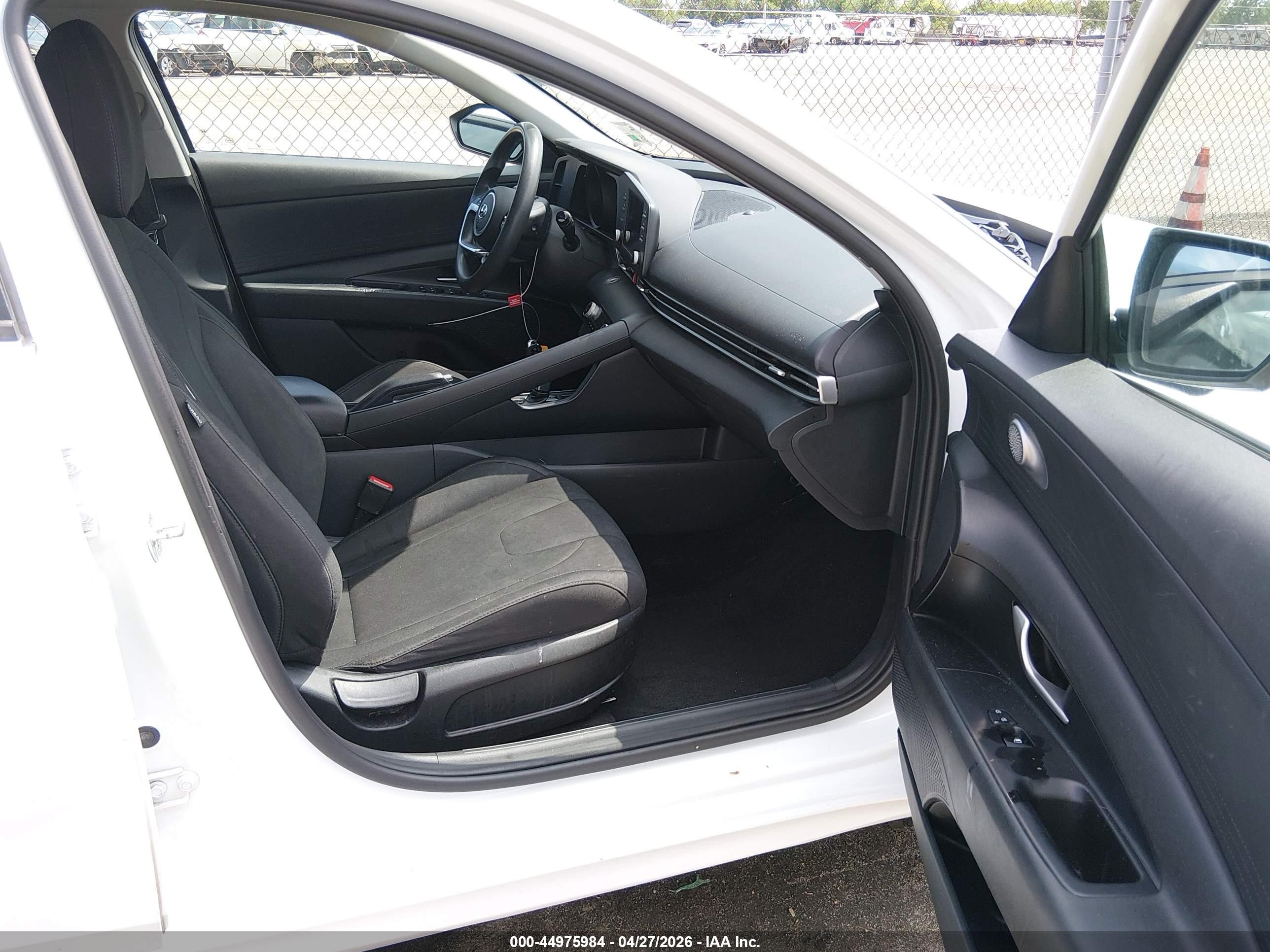 2021 Hyundai Elantra Sel White vin: 5NPLM4AGXMH013450