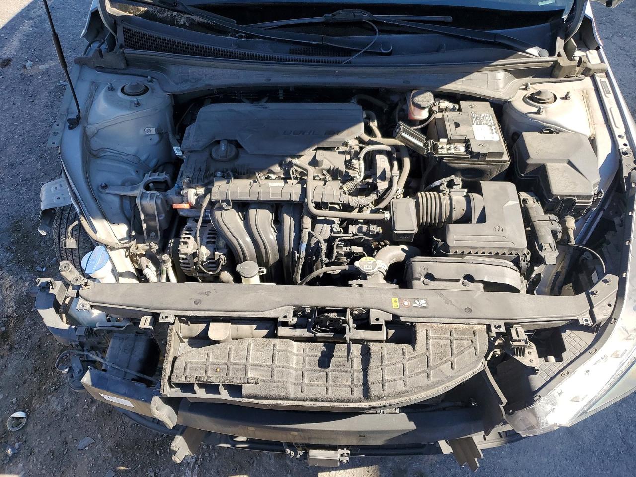 2021 Hyundai Elantra Sel Silver vin: 5NPLN4AG6MH023728