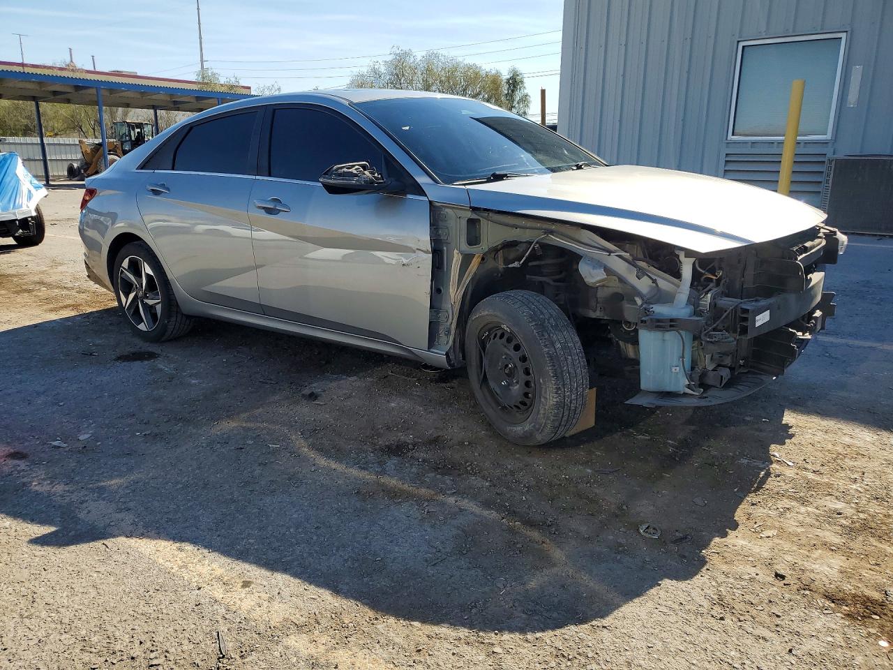 2021 Hyundai Elantra Sel Silver vin: 5NPLN4AG6MH023728
