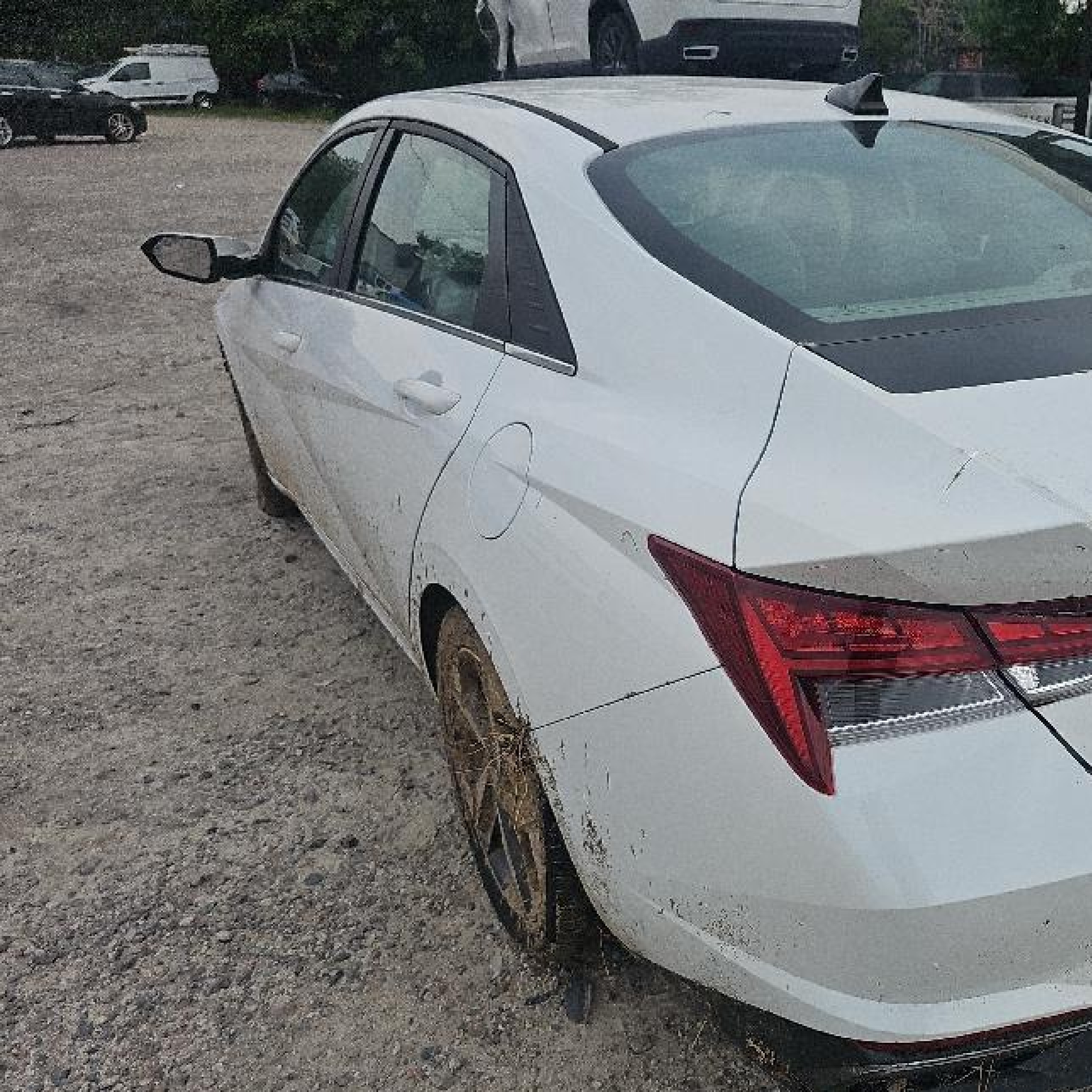 2022 Hyundai Elantra Sel White vin: 5NPLN4AG7NH068727