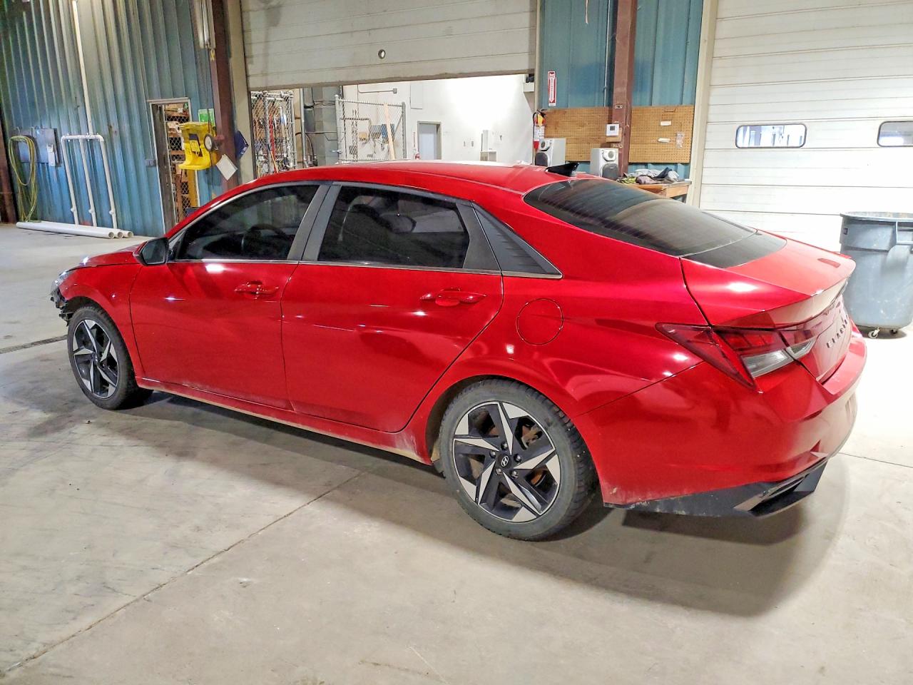 2022 Hyundai Elantra Sel Red vin: 5NPLN4AGXNH069905