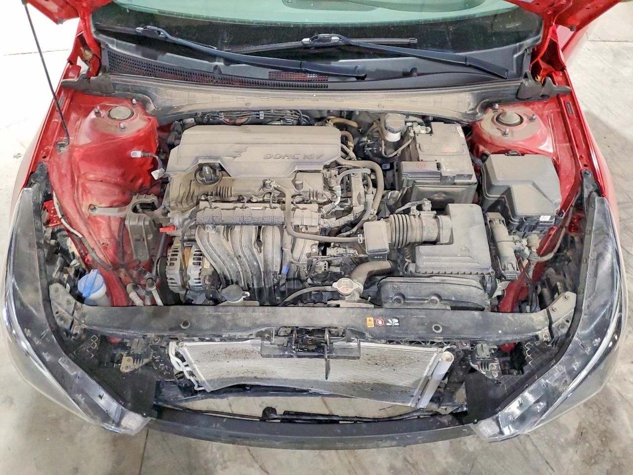 2022 Hyundai Elantra Sel Red vin: 5NPLN4AGXNH069905