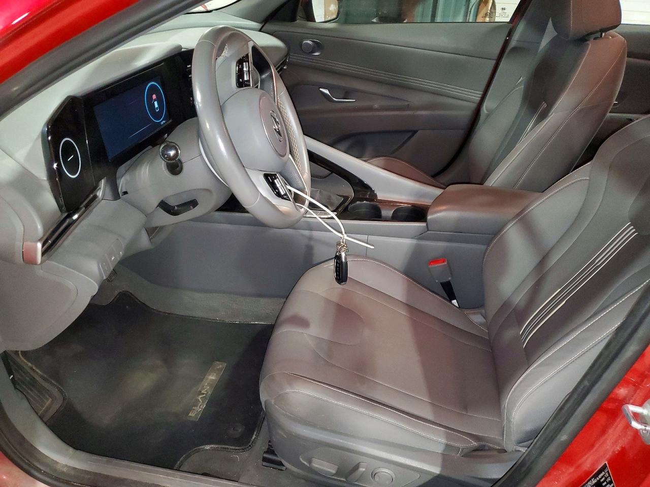 2022 Hyundai Elantra Sel Red vin: 5NPLN4AGXNH069905