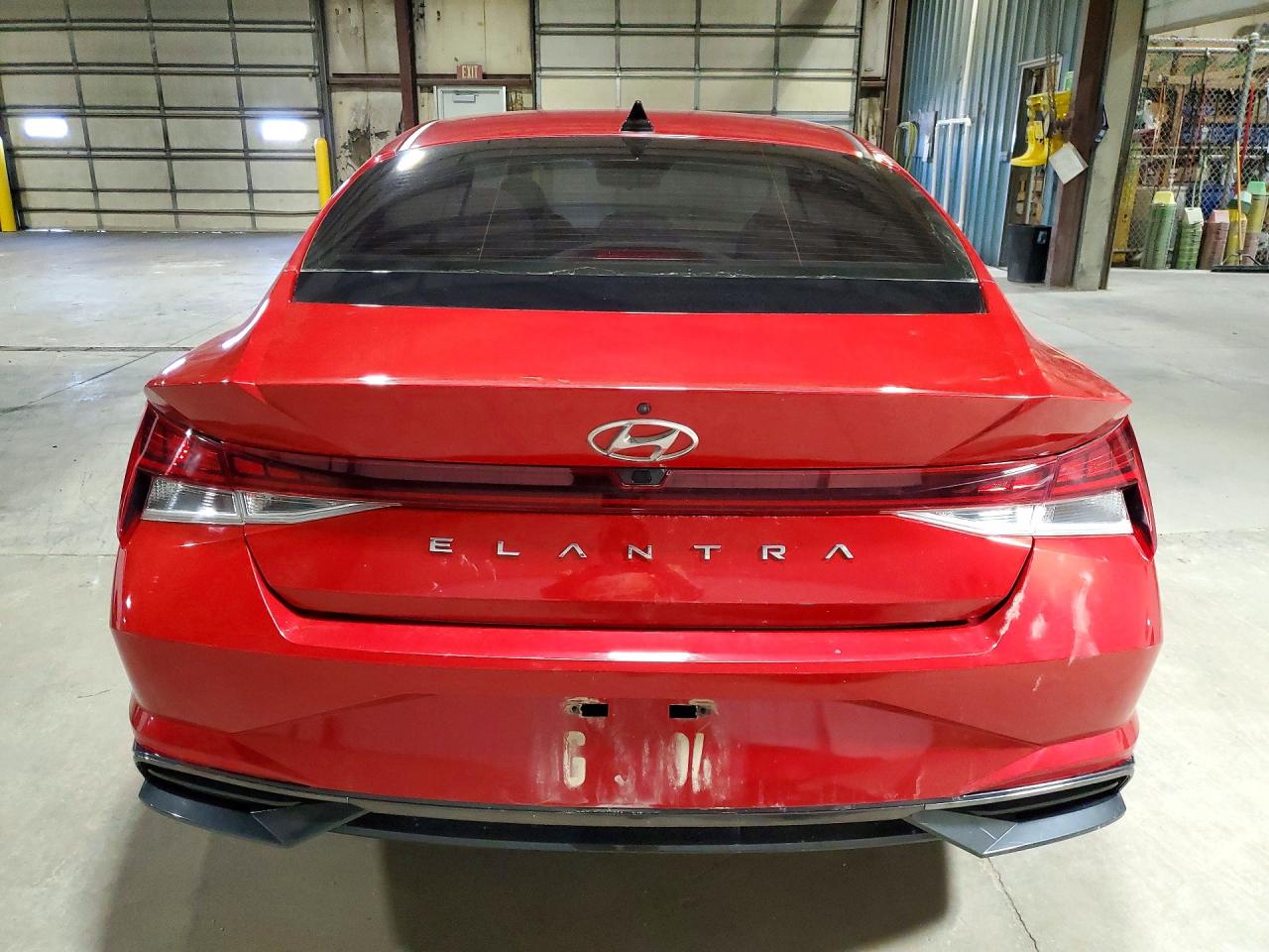 2022 Hyundai Elantra Sel Red vin: 5NPLN4AGXNH069905