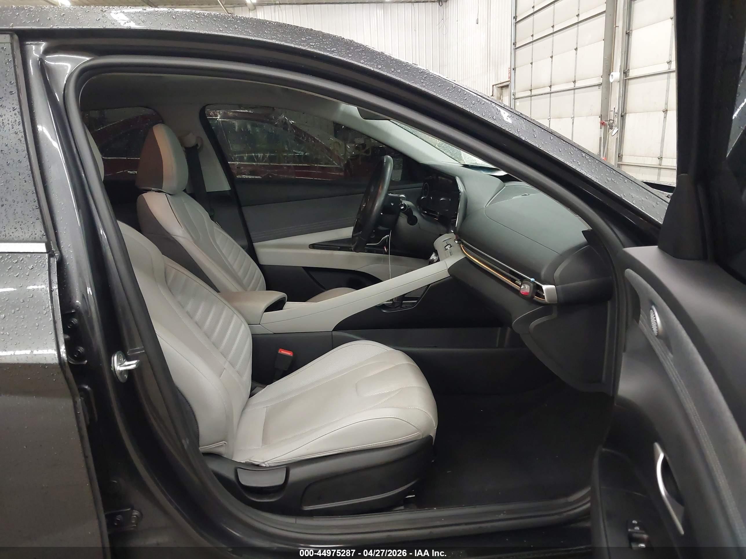 2023 Hyundai Elantra Limited Gray vin: 5NPLP4AG8PH106074