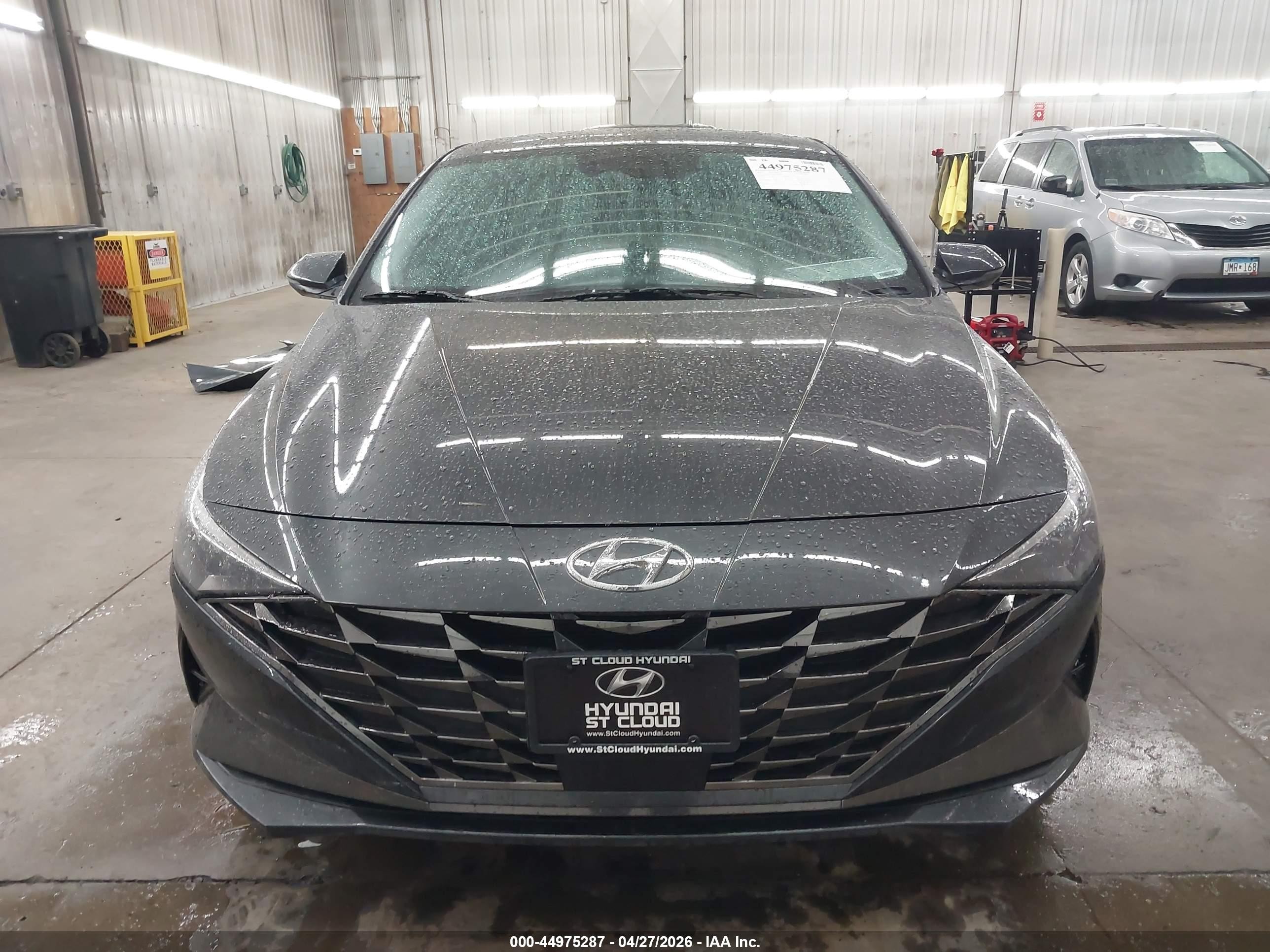 2023 Hyundai Elantra Limited Gray vin: 5NPLP4AG8PH106074
