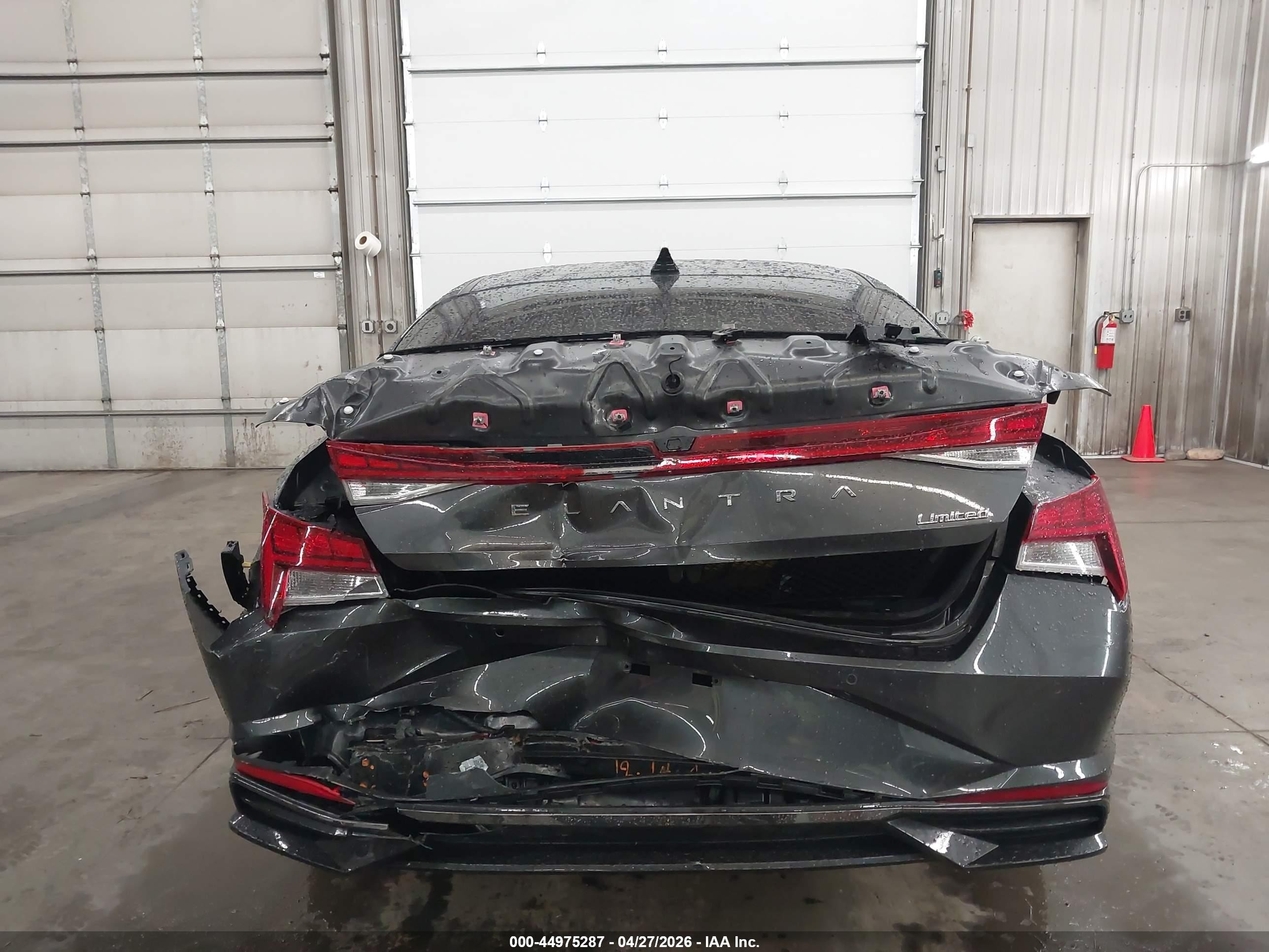 2023 Hyundai Elantra Limited Gray vin: 5NPLP4AG8PH106074