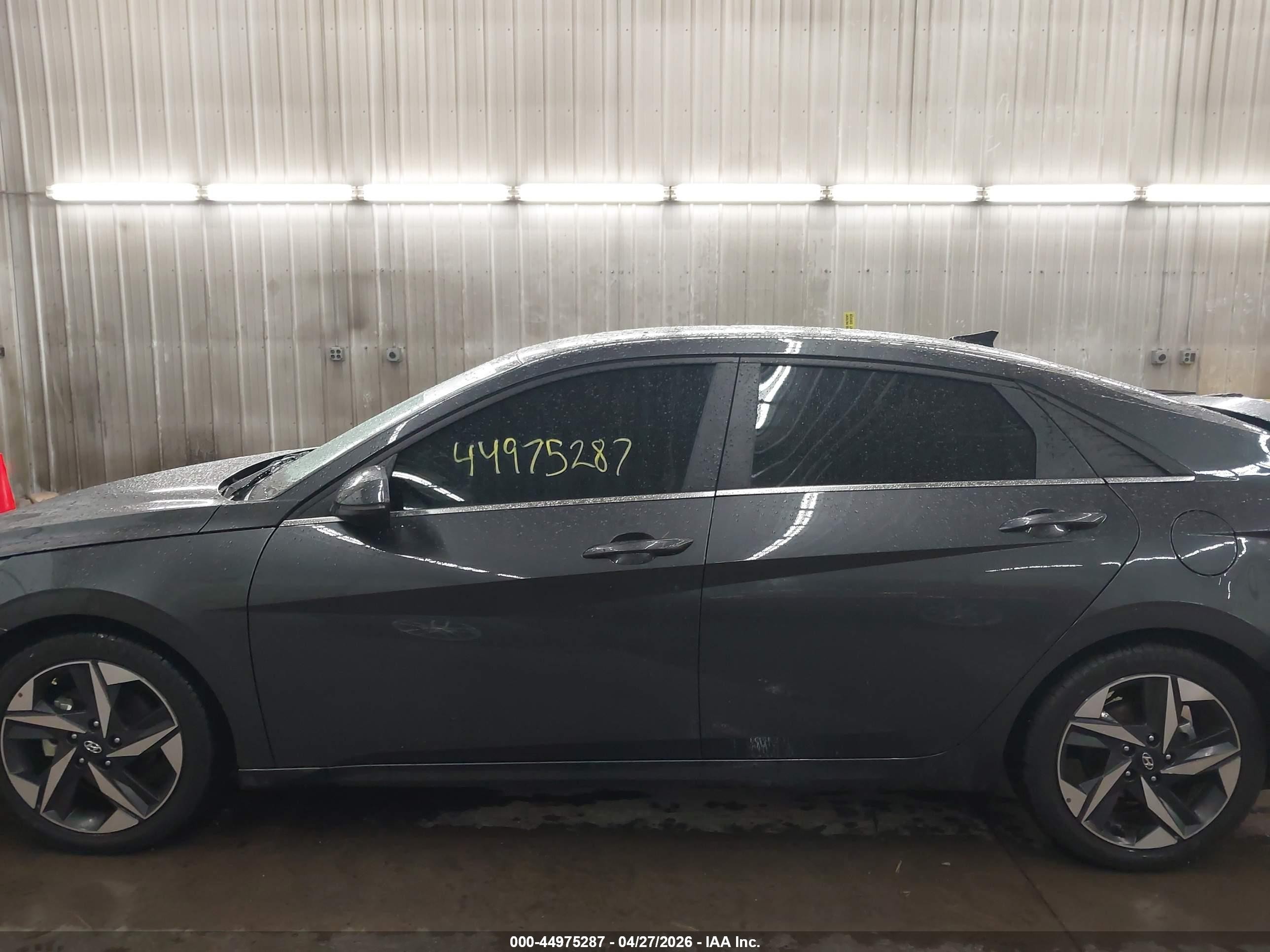 2023 Hyundai Elantra Limited Gray vin: 5NPLP4AG8PH106074