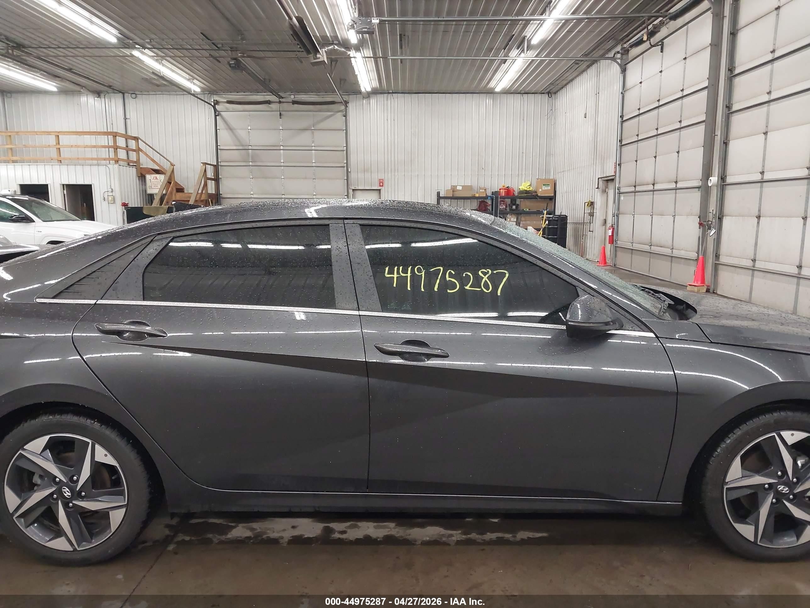 2023 Hyundai Elantra Limited Gray vin: 5NPLP4AG8PH106074