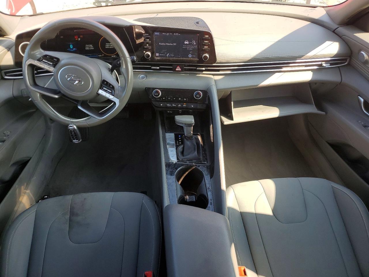 2022 Hyundai Elantra Sel Red vin: 5NPLS4AG0NH056668