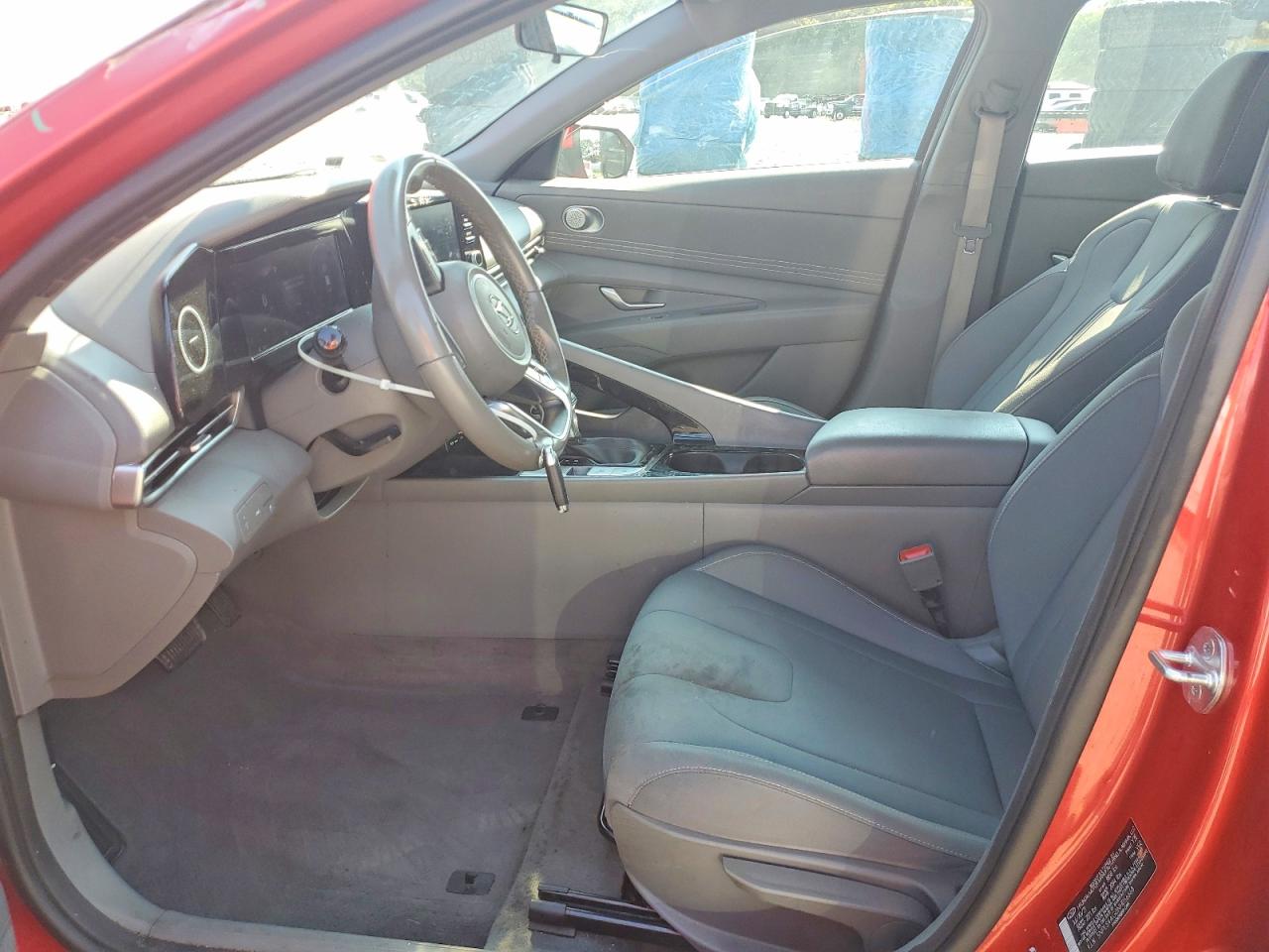 2022 Hyundai Elantra Sel Red vin: 5NPLS4AG0NH056668
