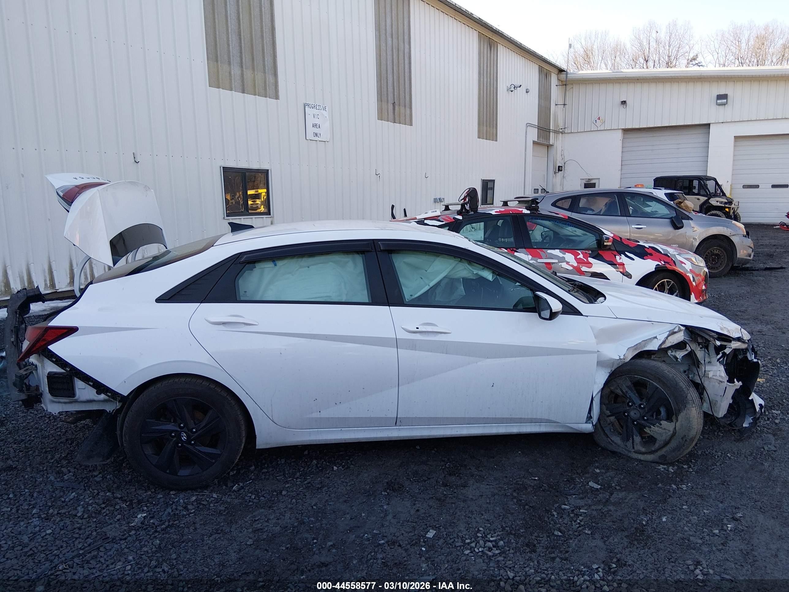 2021 Hyundai Elantra Sel Желтый vin: 5NPLS4AG1MH005775