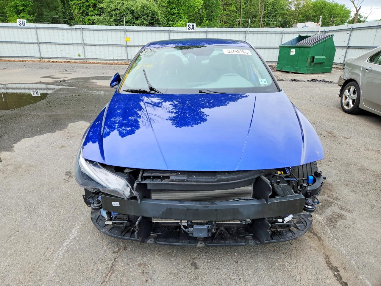 2023 Hyundai Elantra Sel Blue vin: 5NPLS4AG1PH107467