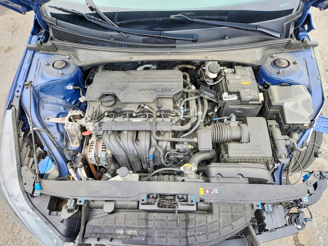 2023 Hyundai Elantra Sel Blue vin: 5NPLS4AG1PH107467