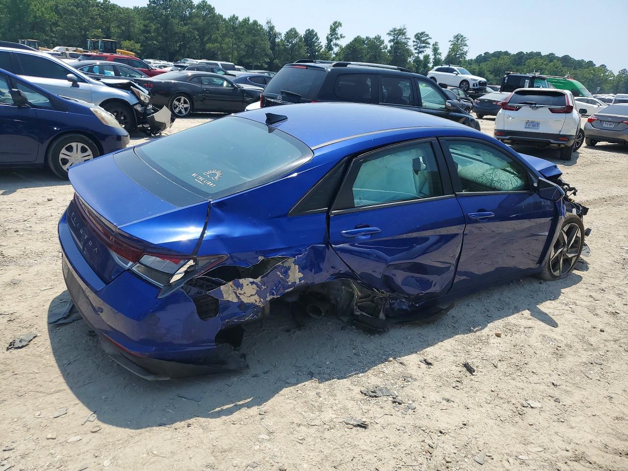 2023 Hyundai Elantra Sel Blue vin: 5NPLS4AG2PH113147