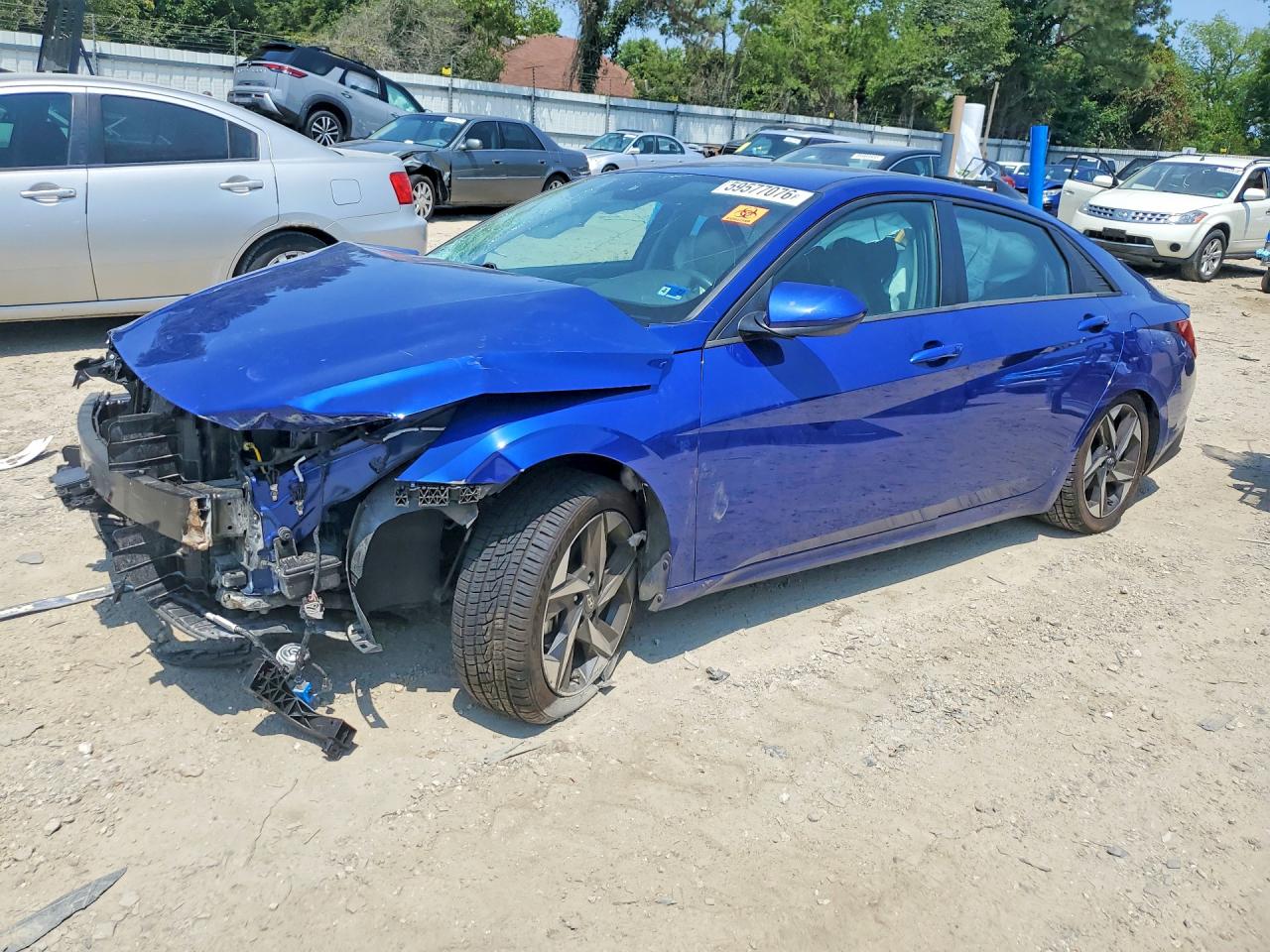 2023 Hyundai Elantra Sel Blue vin: 5NPLS4AG2PH113147