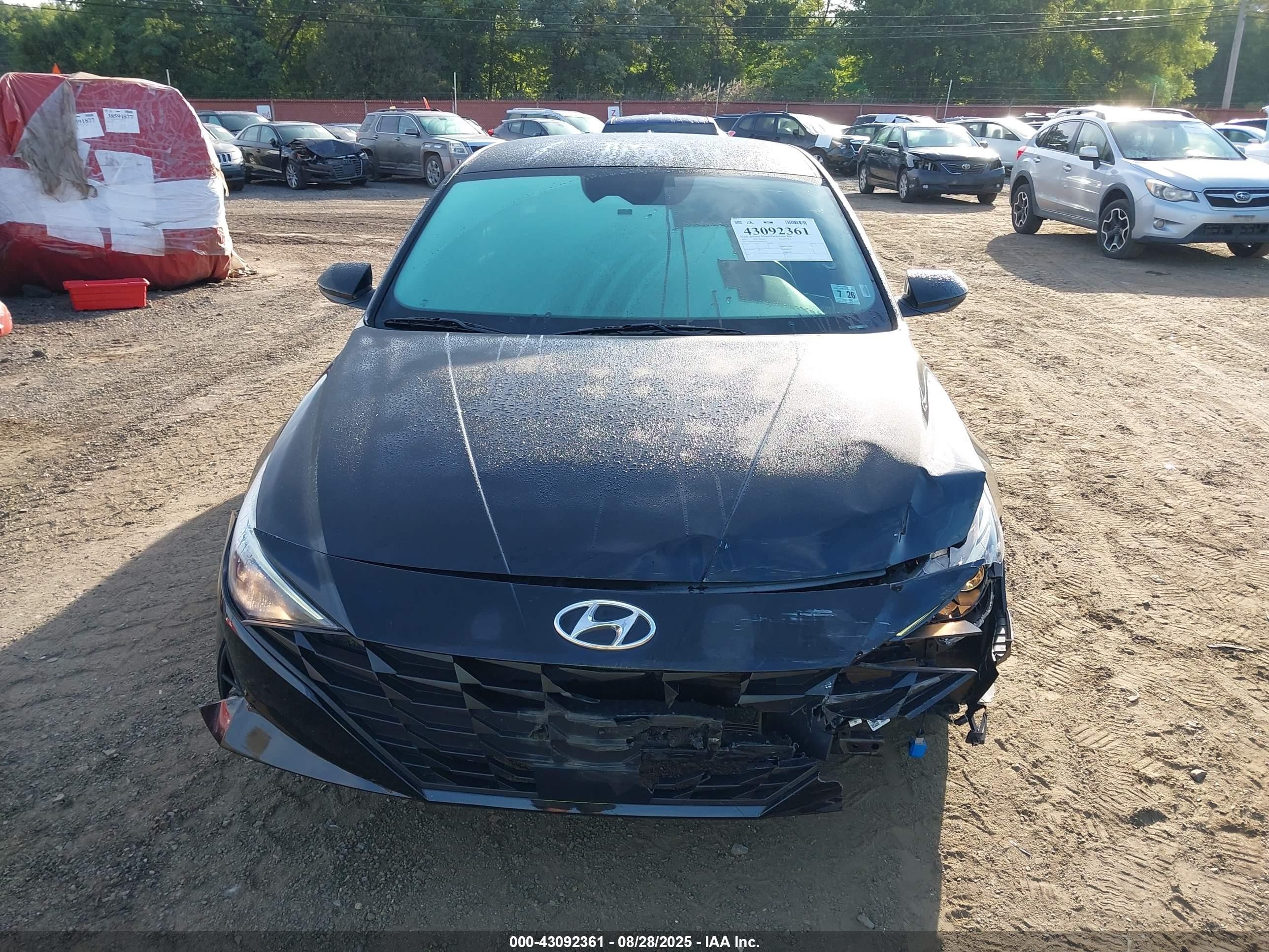 2021 Hyundai Elantra Sel Black vin: 5NPLS4AG3MH051950