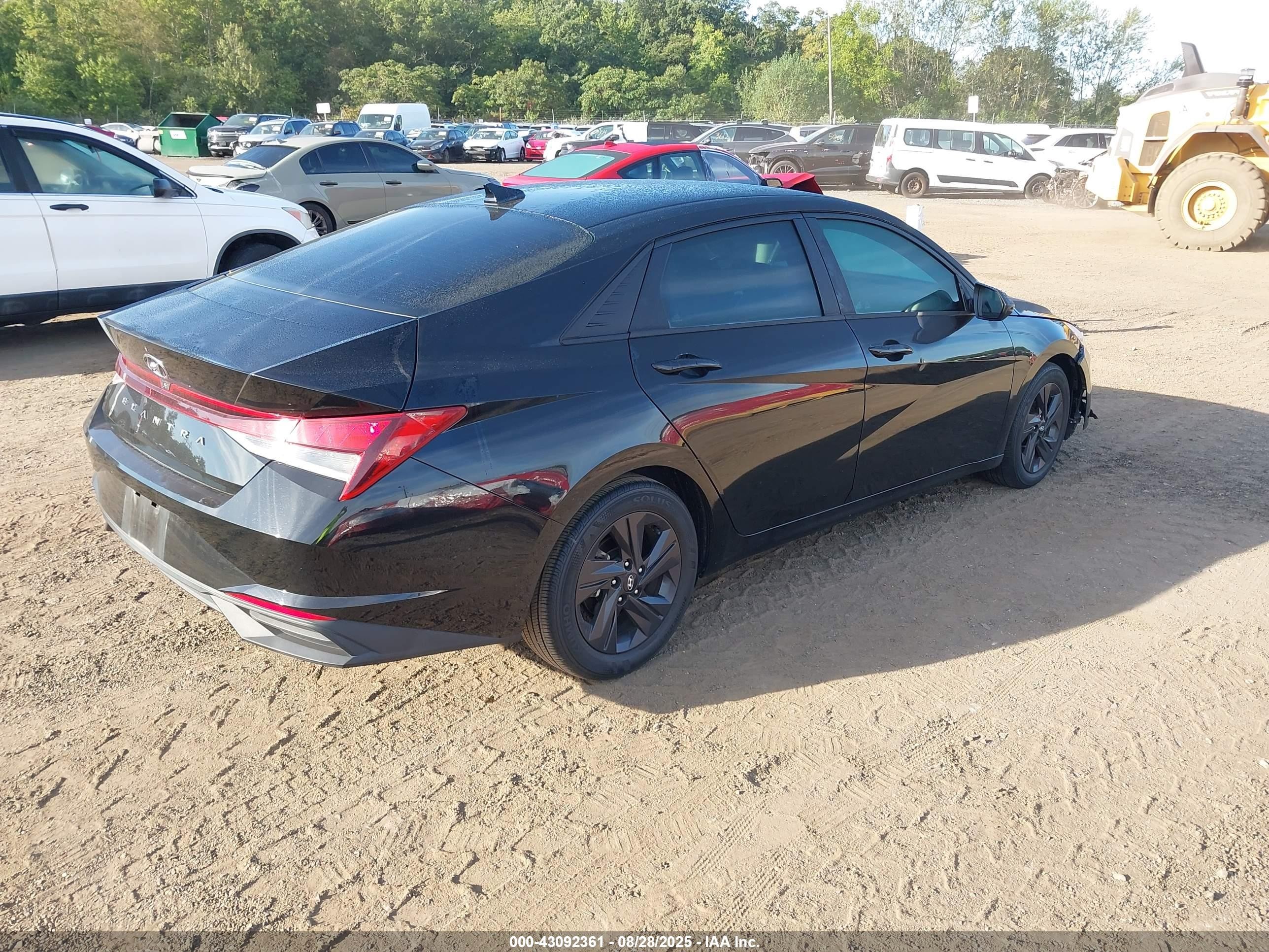 2021 Hyundai Elantra Sel Black vin: 5NPLS4AG3MH051950