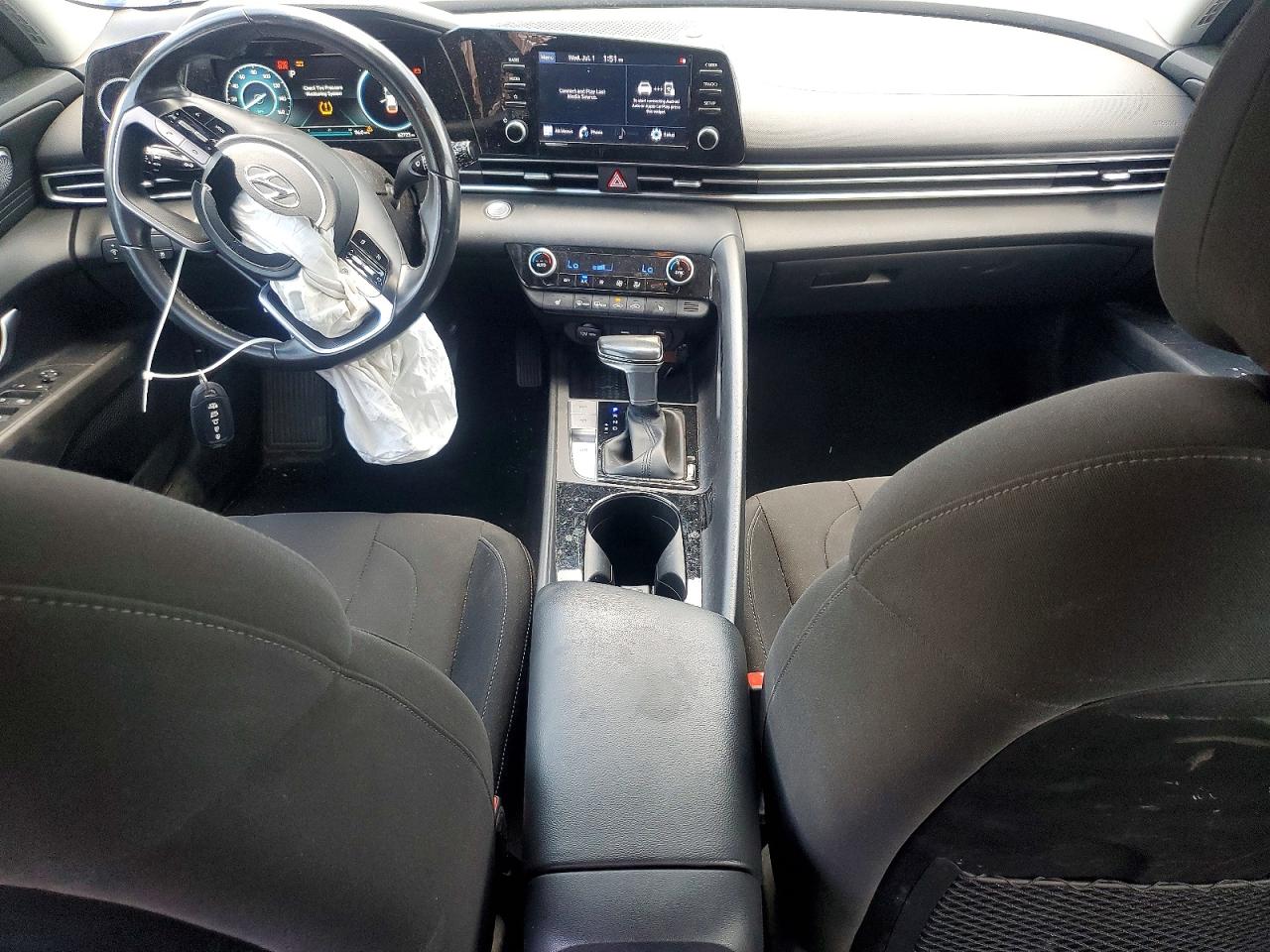 2022 Hyundai Elantra Sel Blue vin: 5NPLS4AG3NH053716