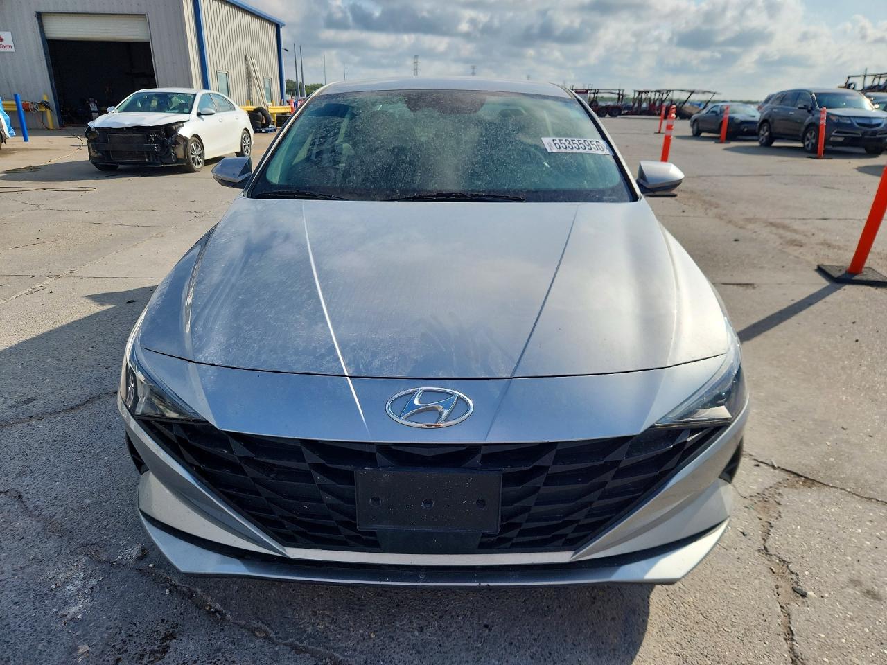 2022 Hyundai Elantra Sel Silver vin: 5NPLS4AG3NH056325