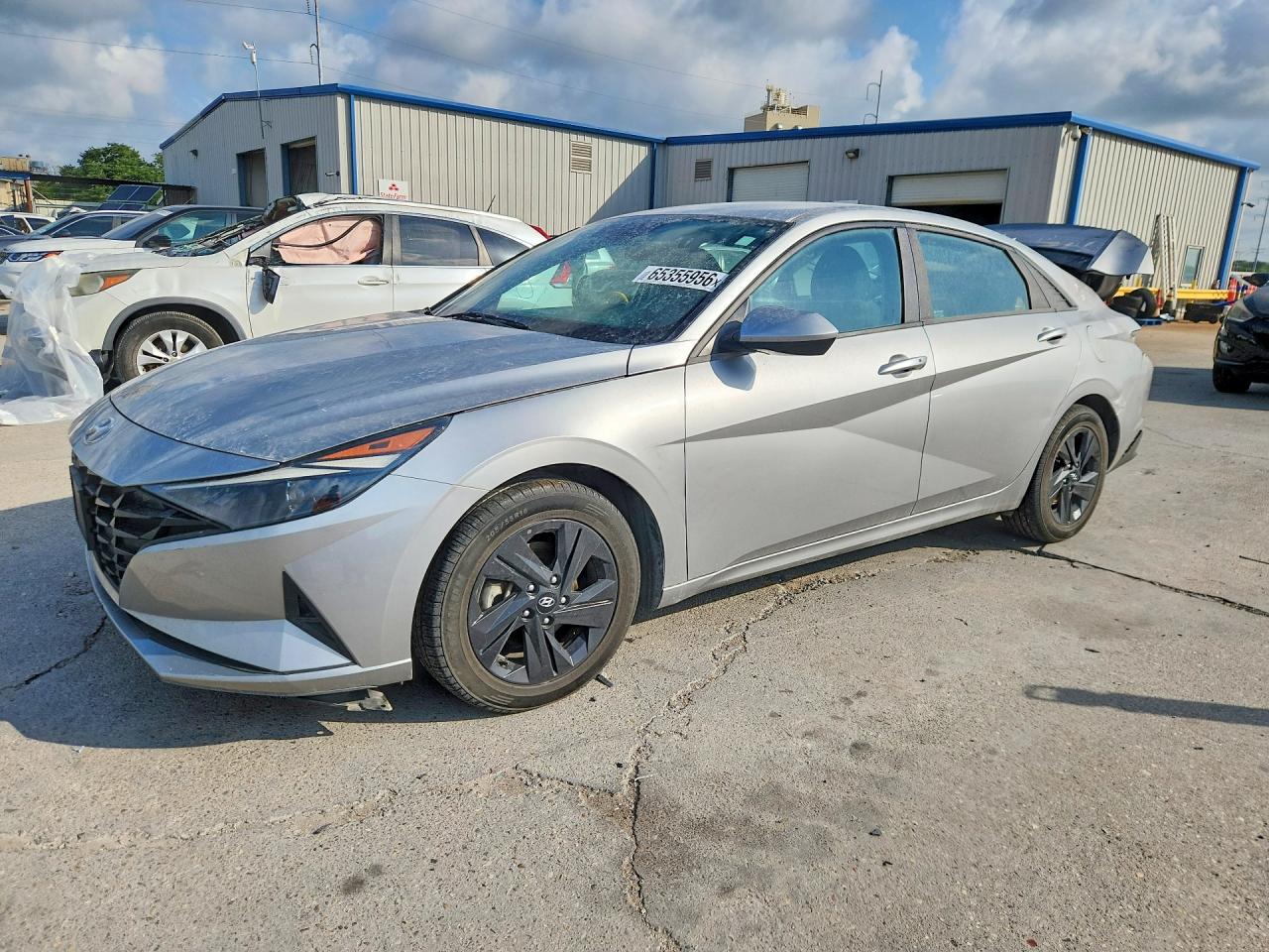 2022 Hyundai Elantra Sel Silver vin: 5NPLS4AG3NH056325