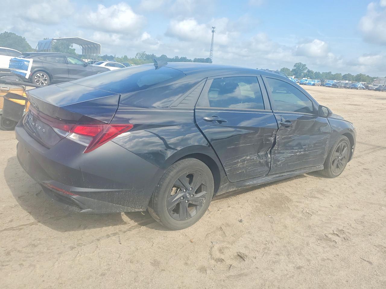 2021 Hyundai Elantra Sel Black vin: 5NPLS4AG4MH041413