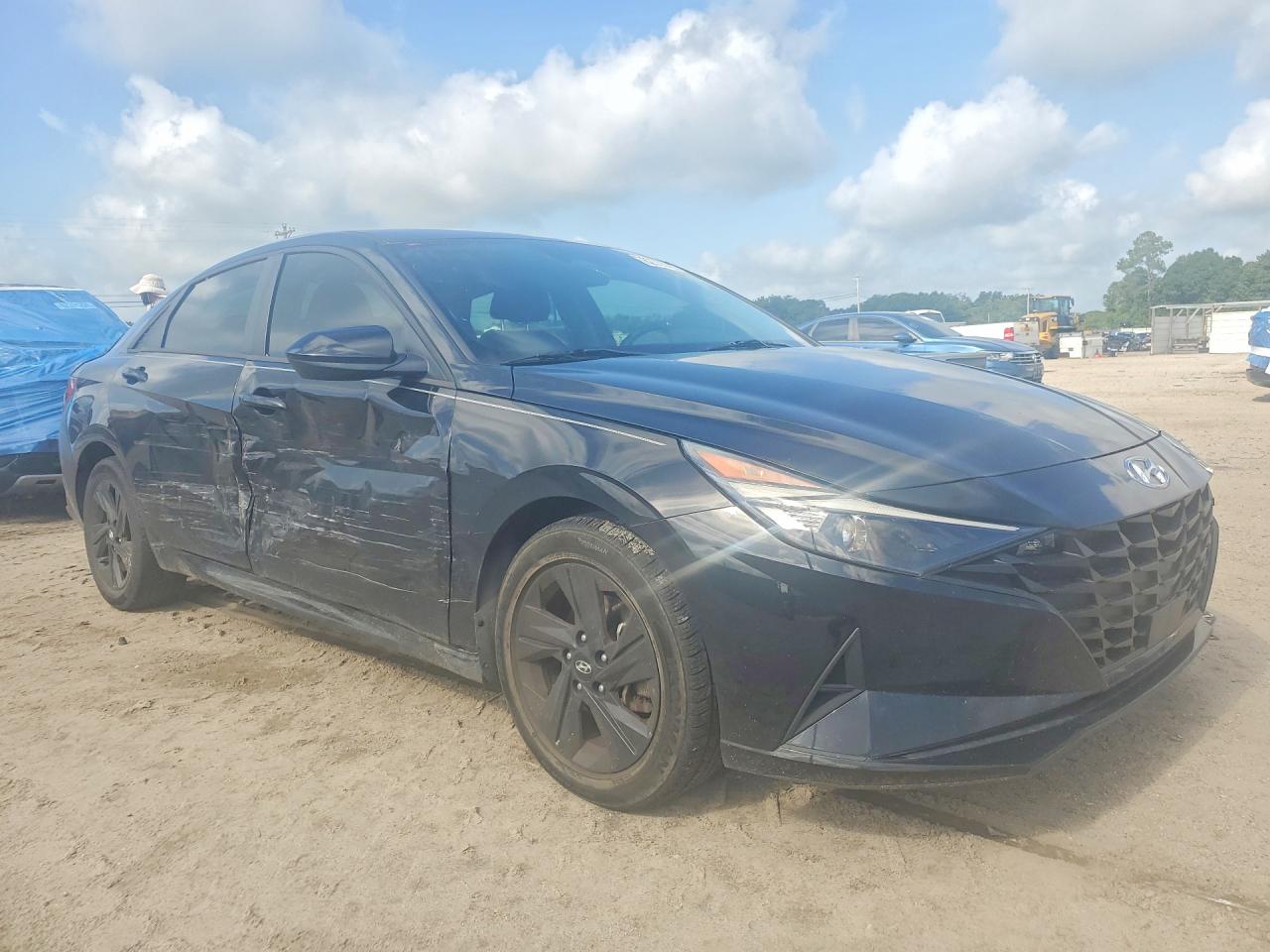 2021 Hyundai Elantra Sel Black vin: 5NPLS4AG4MH041413