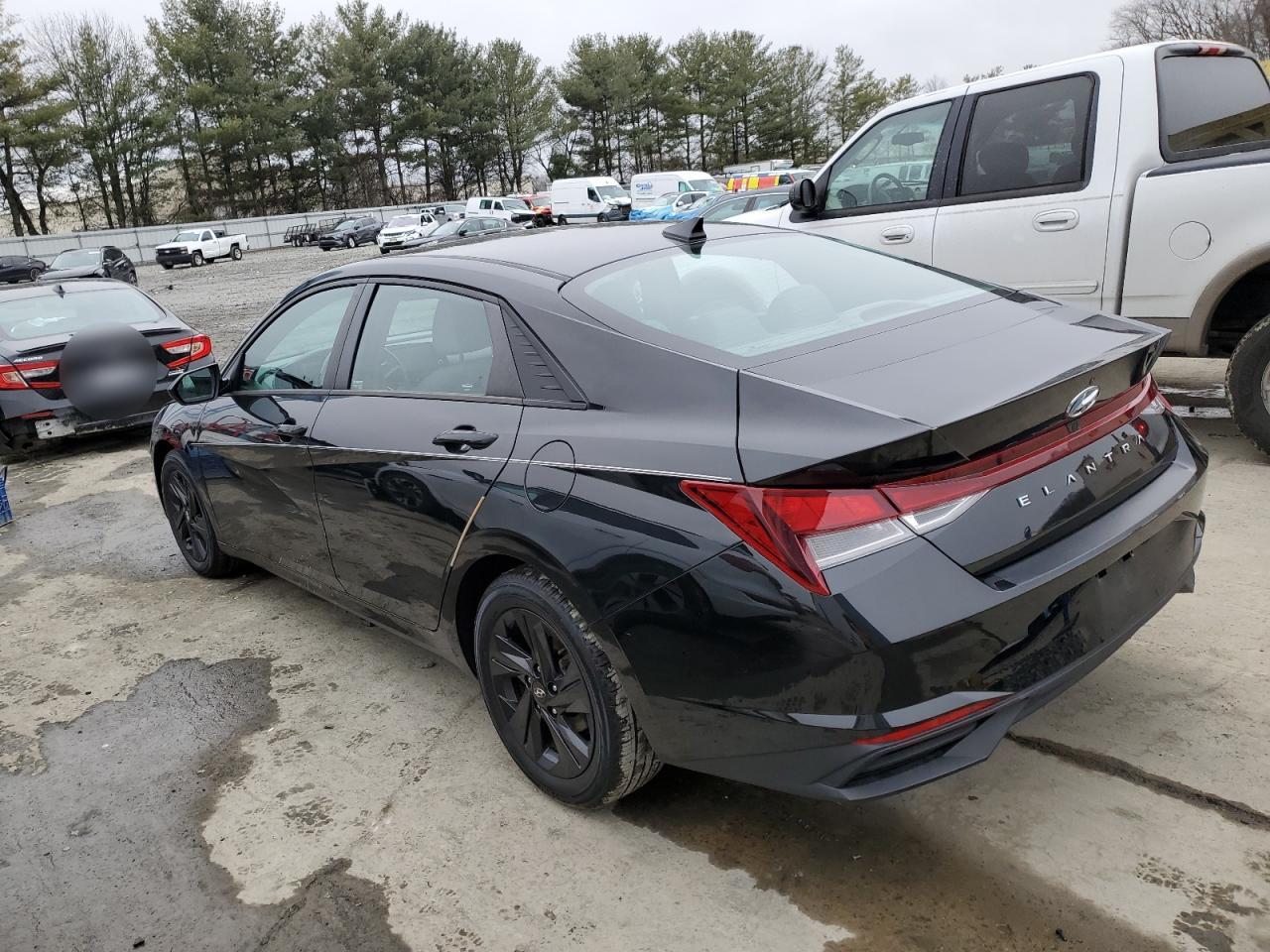 2022 Hyundai Elantra Sel Black vin: 5NPLS4AG5NH055290